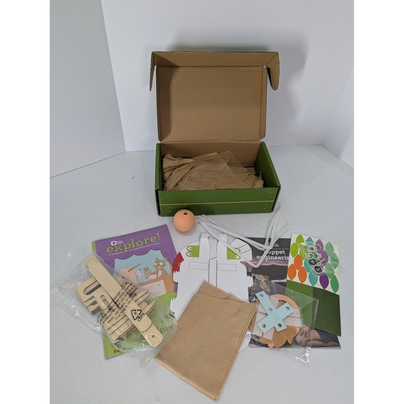 Kiwico Other - KiwiCo Kiwi Crate Puppet Engineering STEM Kit Kids Art Craft Set F1919-PUP